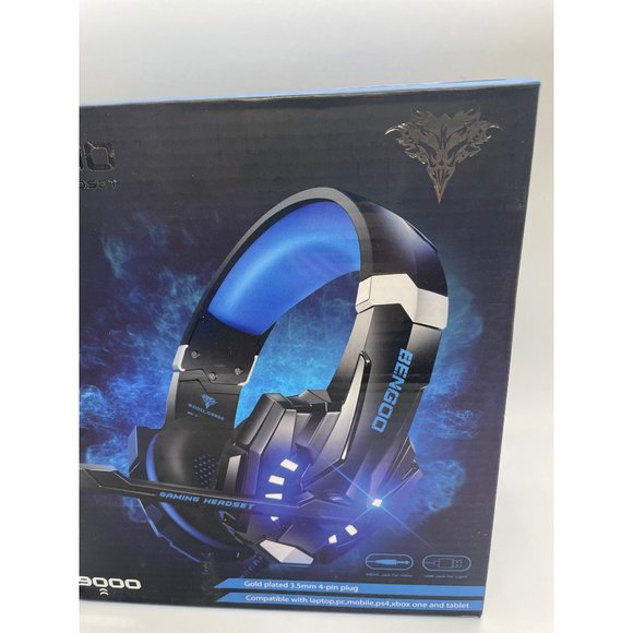 COPY - BENGOO G9000 Stereo Gaming Headset for PS4 PC Xbox One PS5 Controller, N… - Picture 2 of 8